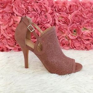 Lauren Conrad Open-toe Heels 7.5